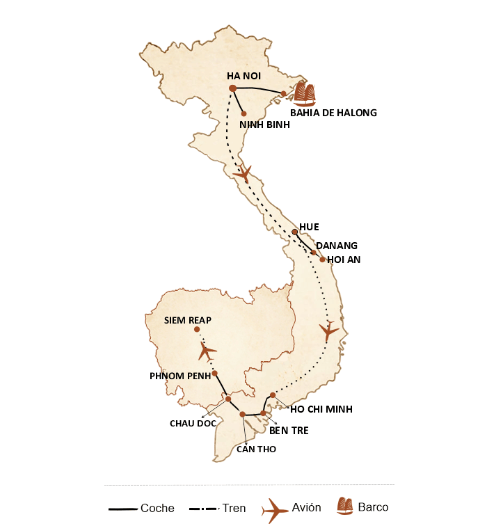 Ruta por Vietnam y Camboya en 15 días Mi viaje inolvidable